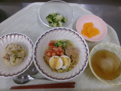 半炒飯とミニ冷やし中華3.JPG