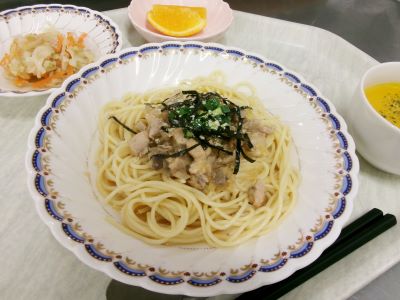 鶏ときのこの和風パスタ12.JPG