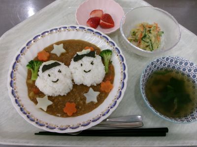 ひなまつりカレー.JPG